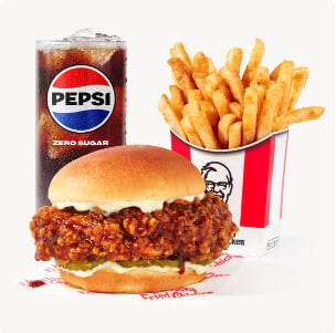 Original Honey BBQ Chicken Sandwich Combo